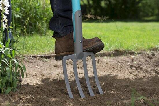 GARDENA NatureLine Spitvork - FSC Keurmerk - Grijs - Afbeelding 2