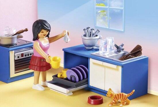 PLAYMOBIL Dollhouse Leefkeuken - 70206