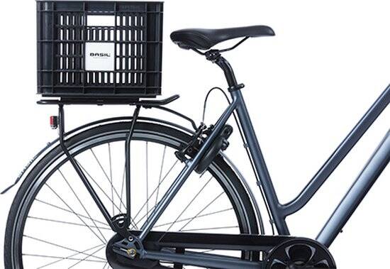 Basil Fietskrat M - Medium - 29.5 Liter - Zwart - Afbeelding 5