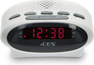 Ices ICR-210 - Wekkerradio - Wit
