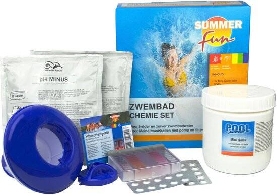 Summer Fun Startset Chemie - Zwembad onderhoud voor 3.000 tot 7.000 liter - Afbeelding 2