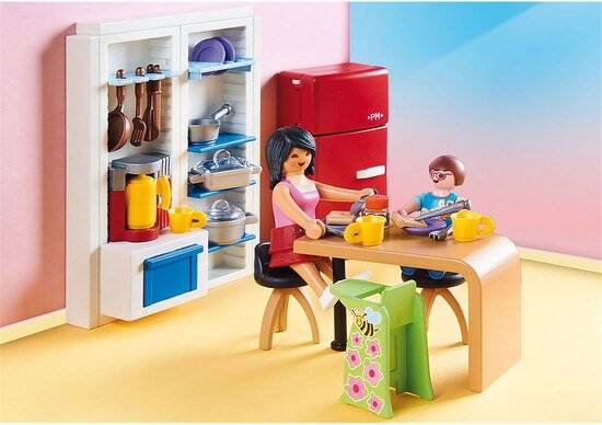 PLAYMOBIL Dollhouse Leefkeuken - 70206 - Afbeelding 3