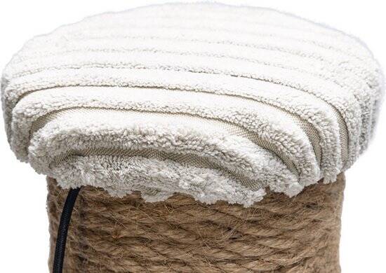 Designed by Lotte Ribbed - Krabpaal - Lichtgrijs - 35x35x50 cm - Afbeelding 3