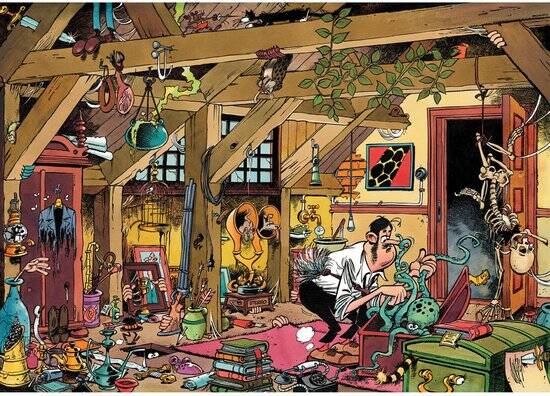Jan van Haasteren - Oldtimers - The Bachelor - 1000 Stukjes puzzel - Afbeelding 2