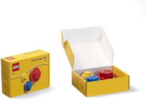 LEGO Iconic Wandhaken - Set van 3 Stuks - Polypropyleen
