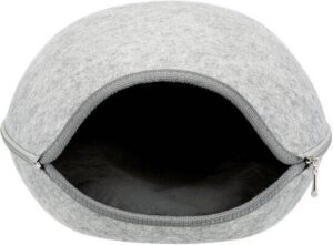 Trixie - Kattenmand - Relax Iglo Luna - Lichtgrijs - 40X24X46 cm