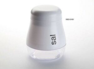 Zoutvaatje met deksel Versa BL Plastic (15 cm)