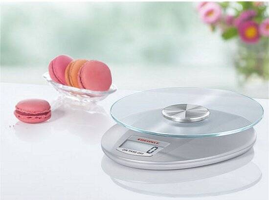 Soehnle keukenweegschaal Roma - digitaal - 1 gram nauwkeurig - tot 5 kg - zilver - Afbeelding 3