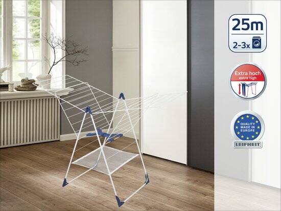 Leifheit droogrek Classic 250 Flex - 25 m drooglengte - Afbeelding 2