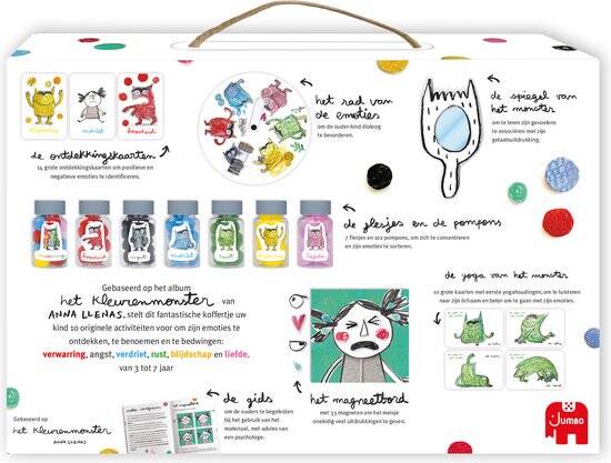 Jumbo - Ik leer Ontdekken Emoties - Kleurenmonster - Color Monster - Emoties - Vanaf 3 jaar - Afbeelding 5