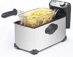 Bestron Frituurpan 1.5 liter - AF351 - Frituese 2200W - Koud zone - RVS