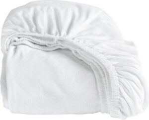 Cinderella Hoeslaken - Geschikt voor Boxspring - Jersey - 80/90x220 of 100x200 cm - tot 25 cm - Wit