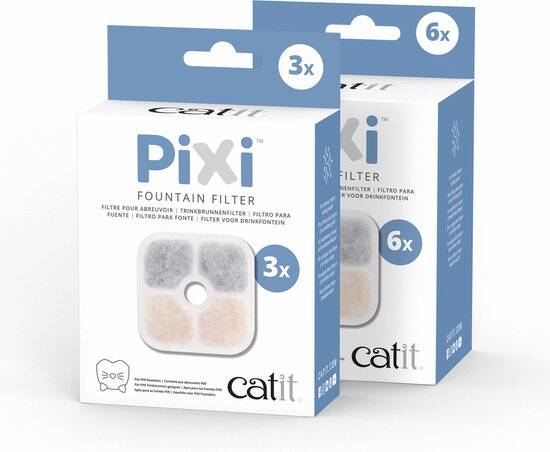 Catit - Drinkfontein Filters - Kat - Pixi Vervangfilter - 3 stuks