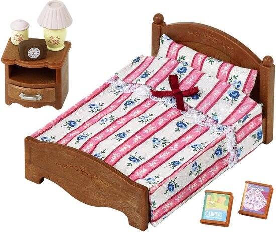 Sylvanian Families 5019 twijfelaar-bed-poppenhuisinrichting - Afbeelding 2
