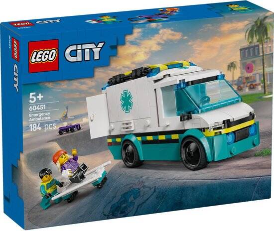 LEGO City Ambulance - 60451 - Afbeelding 2