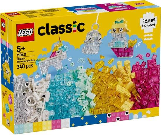 LEGO Classic Magische Transparante Doos - 11040 - Afbeelding 2