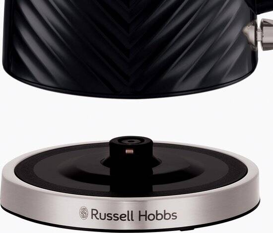 Russell Hobbs Groove Waterkoker Zwart - 26380-70 - Afbeelding 2