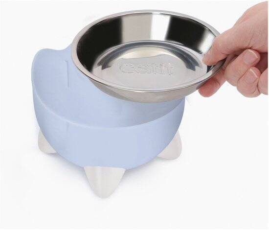 Catit Pixi Fountain Combi Kit - Kattendrinkbak - Blauw Wit - Afbeelding 2
