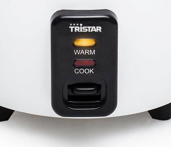 Tristar Rijstkoker 0.6L - RK-6117 - 3 personen - Droogkookbeveiliging, warmhoudfunctie - Wit - Afbeelding 3