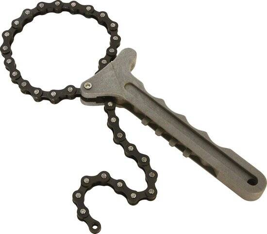 Oliefiltersleutel met ketting