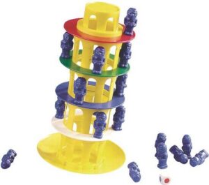 Toren van Pisa - Actiespel - Vanaf 4 jaar - 2 tot 4 spelers - Bordspel voor kinderen - Familiespel