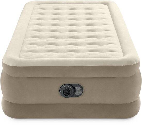 Intex Twin Ultra Plush Luchtbed met ingebouwde pomp - 191x99x46 cm