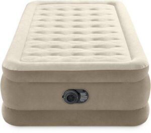 Intex Twin Ultra Plush Luchtbed met ingebouwde pomp - 191x99x46 cm