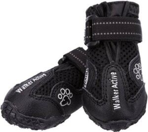 Trixie Walker Active - Hondenschoenen - L/XL - Zwart - 2 st