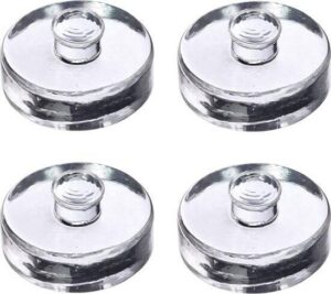 Westmark Gewichten voor fermentatie – set van 4 glazen gewichten voor fermentatie, accessoires voor fermentatie – glas, Ø 7cm