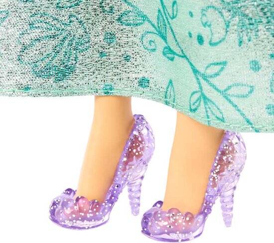 Disney Princess Ariel Pop - Modepop uit De Kleine Zeemeermin - Met glitteroutfit - Afbeelding 3
