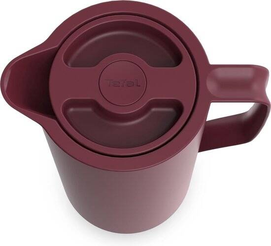 Tefal Motiva N4170210 Thermoskan - 1L - Donkerrood - Isolerend - Lekvrij - Stijlvol Design - Afbeelding 2