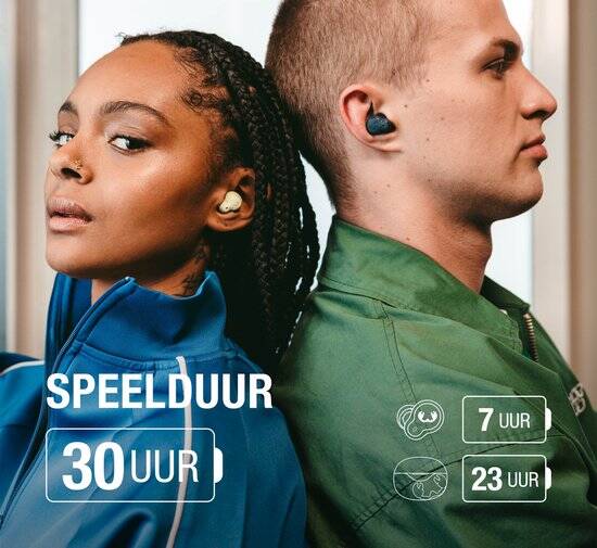 Fresh 'n Rebel Twins Breez – Compacte Draadloze Bluetooth Oordopjes - 30 uur Speeltijd - Pastel Pink - Afbeelding 5