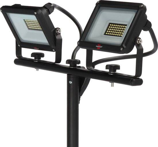 LED-bouwlamp met statief JARO 6060 T 4800lm, 2x 20W, 3m H07RN-F 3G1,0, IP65 - Afbeelding 2