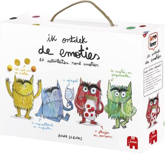 Jumbo - Ik leer Ontdekken Emoties - Kleurenmonster - Color Monster - Emoties - Vanaf 3 jaar - Afbeelding 4