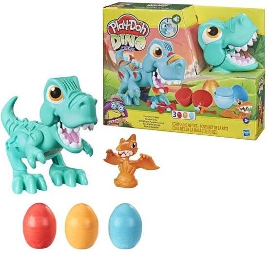 Play-Doh Dino Crew met Eieren - Boetseerklei