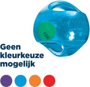 Kong Jumbler Ball - Assorti hondenspeelgoed - L/XL - Ø18 cm