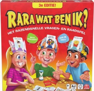 RARA wat ben ik? Hedbanz 3e editie 2025 - Nieuwe kaarten en hoofdbanden - 2-6 spelers