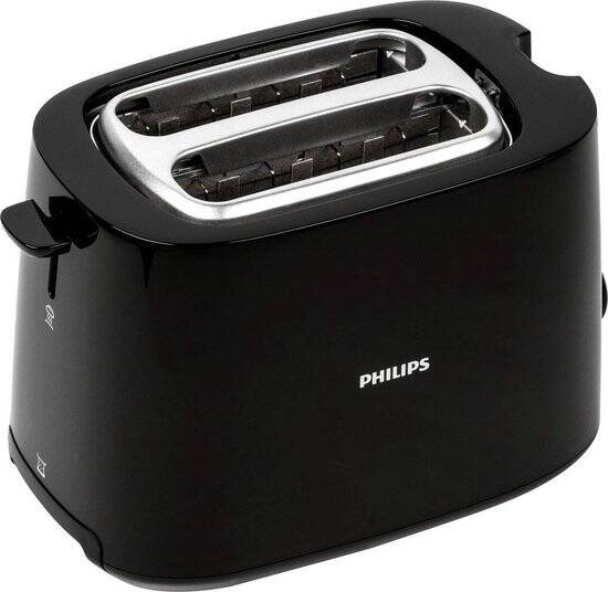 Philips Daily HD2581/90 - Broodrooster - Zwart - Afbeelding 2