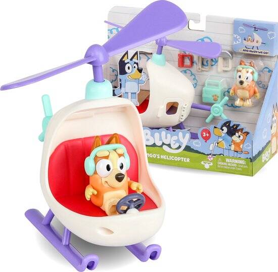 BLUEY - Bingo’s Helikopter - Speelset