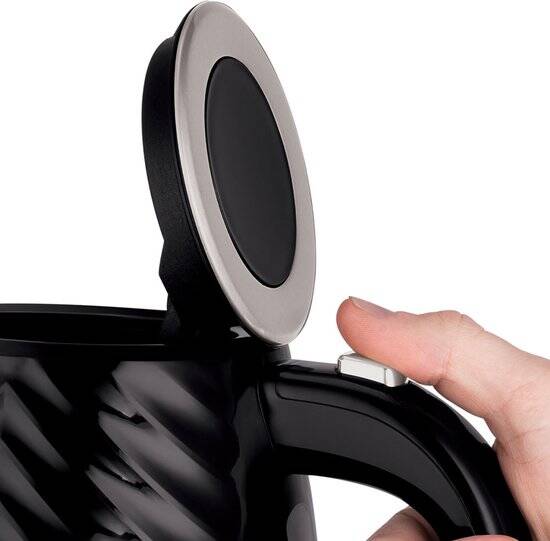 Russell Hobbs Groove Waterkoker Zwart - 26380-70 - Afbeelding 4