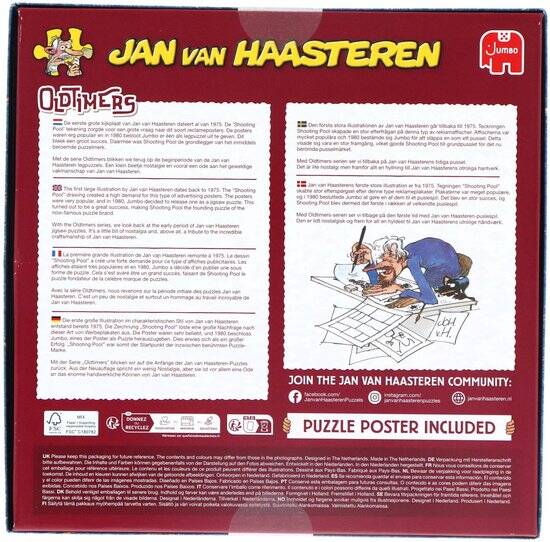 Jan van Haasteren - Oldtimers - The Bachelor - 1000 Stukjes puzzel - Afbeelding 3