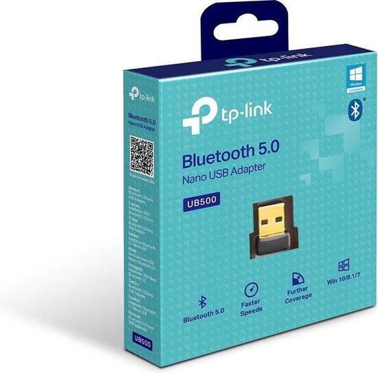 TP-Link UB500 - USB-adapter - Bluetooth 5.0 Nano - Zwart - Afbeelding 5