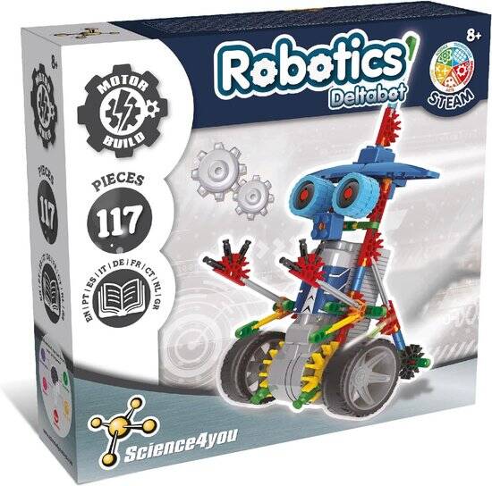 Science4you Robotics Deltabot - DIY Robot Bouwpakket - STEM Speelgoed - 8+ jaar - Afbeelding 5