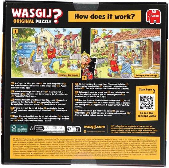 Wasgij Original - Disney - Mickey's Feestje! - 1000 stukjes - Legpuzzel - Puzzel - Afbeelding 3