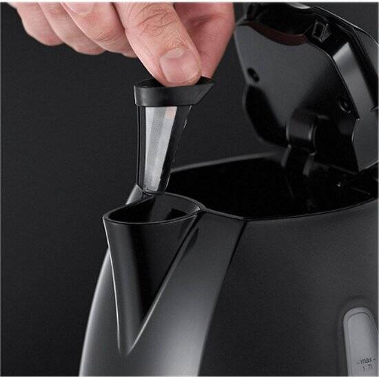 Russell Hobbs Textures Plus+ 22591-70 - Waterkoker - Zwart - Afbeelding 3
