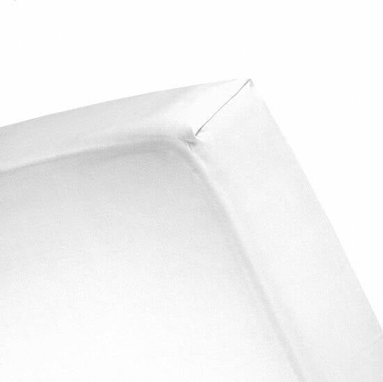 Cinderella Hoeslaken - Geschikt voor Boxspring - Jersey - 80/90x220 of 100x200 cm - tot 25 cm - Wit - Afbeelding 2