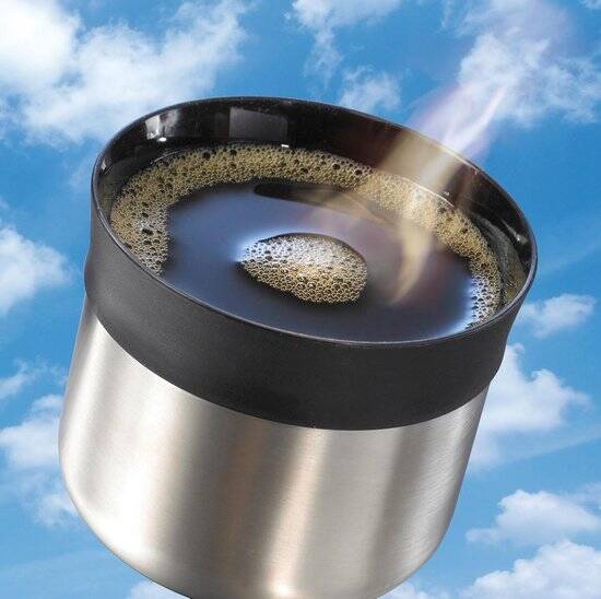 Leifheit thermosbeker Coco - 1 liter - RVS - zilver - Afbeelding 2