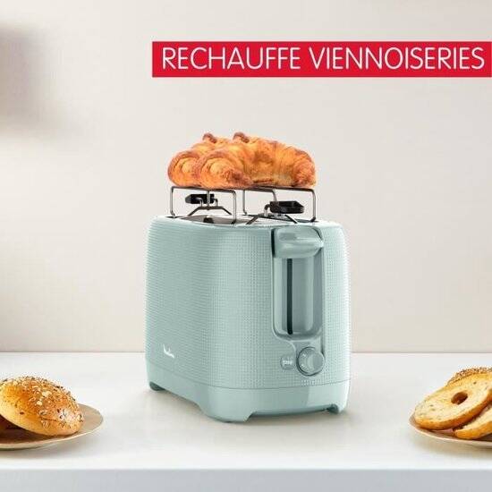 Moulinex Morning LT2M1310 - Broodrooster - 2 sleuven - Groen - Afbeelding 3