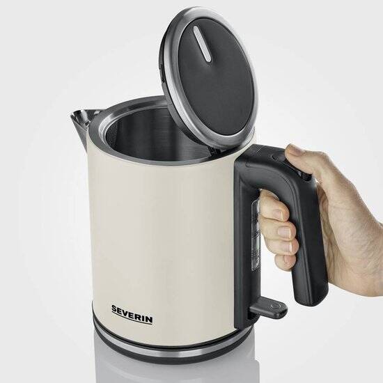 Severin 9577 Waterkoker BPA-vrij, Controlelampje Beige, Zwart - Afbeelding 3
