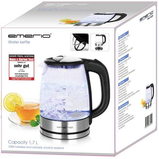 Emerio WK-119988.7 - Waterkoker - Snoerloos - 1.7L - Afbeelding 5